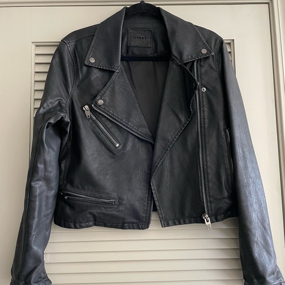 Blank NYC Jackets & Coats Blank Nyc Black Leather Jacket Poshmark